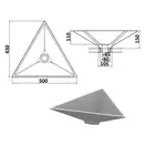 Snail Умивальник «Пегас» А800 Маренго глянець (114A800)