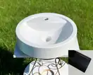 Snail Умивальник «Рондо» А200М Чорний МАТ (149A200M)