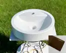 Snail Умивальник «Рондо» А700 Кава глянець (149A700)