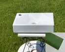 Snail Умивальник «Меркурій» L А802М Олива МАТ (157LA802M)