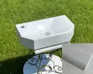 Snail Тритон L А100М Умывальник, белый мат (158LA100M)