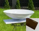 Snail Умивальник «Лотос» А700 Кава глянець (173A700)