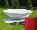 Snail Умивальник «Лотос» Бордо Н200 (173H200)