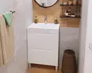 Snail Тумба «Бьянко» с умывальником «Гранд» А802М Олива МАТ (6003КМ148A802M)