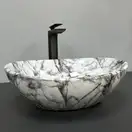 VBI Parma Statuario Black Veins Умивальник, мармур (VBI-011009)
