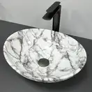 VBI Parma Statuario Black Veins Умивальник, мармур (VBI-011009)