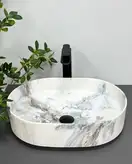 VBI Verona 50 Накладная раковина, гранит матовый (VBI-011304)