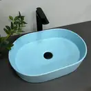 VBI VERONA 50 BLUE MATT Умивальник, синій матовий (VBI-011321)