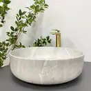 VBI Bari Grey Stone Умивальник накладний, сірий камінь (VBI-011603)
