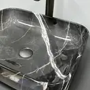 Умывальник (раковина) VBI PALERMO DARK GREY AGATE GLOSSY накладной (VBI-012304)