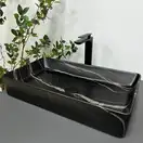 Умывальник (раковина) VBI TRIEST BLACK STONE MATT накладной (VBI-012703)