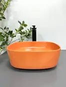 VBI Arezzo Terracotta Matt Умывальник накладной, терракотовый матовый (VBI-013204)