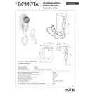 Настінний фен  945533074 Hotel Bemeta Чехія
