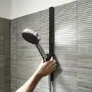 Штанга для душа Hansgrohe WallStoris 50 см, Matt Black (27902670)