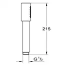Ручний душ, Grohe Sena Stick (26465DC0)