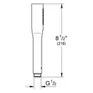 Ручний душ з 1 видом струменя GROHE Euphoria Cosmopolitan Stick (27400000)