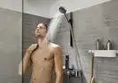 Лейка для душа Hansgrohe Pulsify Select EcoSmart (цвет - хром), 3 вида струи Activation (24101000) фото 2 Aquada.com.ua