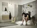 Лейка для душа Hansgrohe Pulsify Select EcoSmart (цвет - хром), 3 вида струи Activation (24101000) фото 3 Aquada.com.ua