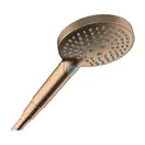 Лейка для душа Hansgrohe Raindance Select S PowderRain (цвет - шлифованная бронза), 3 вида струи 26014140