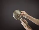 Лейка для душа Hansgrohe Raindance Select S PowderRain (цвет - шлифованная бронза), 3 вида струи 26014140