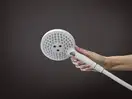 Лейка для душа Hansgrohe Raindance Select S PowderRain (цвет - белый матовый), 3 вида струи 26014700