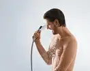 Лейка для душа Hansgrohe Croma Select S Multi EcoSmart (цвет - белый/хром), 3 вида струи (26801400) фото 4 Aquada.com.ua