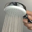 Ручний душ Hansgrohe Crometta 100 1jet EcoSmart 9л / хв, білий / хром (26828400)