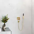 Ручний душ Hansgrohe Rainfinity 1jet EcoSmart, Brushed Bronze (26867140)
