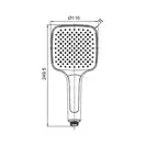 Лійка для душу Koer KP-0402-07 (3 функції) (KR4989)