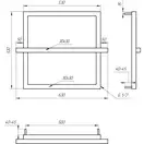 Genesis Aqua Полотенцесушитель Genesis-Aqua One 53x53 см (4701)