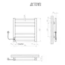 Рушникосушарка KOSSER Степ 500х500 EL (ДСТ01EL)