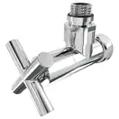 Кран кутовий Laris 1/2" - 3/4" Еліт 2шт. (ZZ-4704) (71401042)