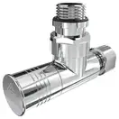 Кран кутовий Laris 1/2" - 1/2" Звичайний 2шт. (LX-4702) (71401062)