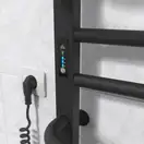Електрична рушникосушарка Laris Зебра Комфорт-25 ЧФ(Ч)6 600 х 500 Е (підкл. зліва) R3 (73207763 СЗ2023)