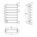 Полотенцесушитель водяной Lidz Standard (CRM) D32/20х1/2" 600x1000 P8 (LSTNDD322012601008WAT)