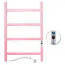 Navin Рушникосушарка Nordic 500х800 Pink Digital, ліва, рожева (з таймером) 10-941152-5080