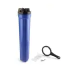 RAIFIL Колба 20д Slim 3/4" синя 890 (в комплекті ключ, кронштейн, саморізи) (3005)