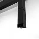 Полотенцесушитель электрический Terma Quadrus Slim 45 х 87h см с внешним тэном One(правый), чёрный матовый (WLQUS087045/9005/ONE) фото 2 Aquada.com.ua