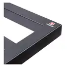 Полотенцесушитель электрический Terma ZigZag 50 х 83,5h см с наружным тэном One, чёрный матовый (WLZIG083050/9005/ONE) фото 3 Aquada.com.ua