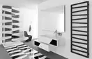 Полотенцесушитель электрический Terma ZigZag 50 х 83,5h см Ral 9005 mat (чёрный матовый), подключение правое (WLZIG083050K9M5E8TS1D)