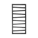 Полотенцесушитель электрический Terma ZigZag в комплекте с тэн One 50 x 131h см, чёрный матовый (WLZIG131050/9005/ONE) фото 1 Aquada.com.ua