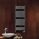 Рушників водяна Zehnder Virando 122.6х50, 750Вт, хром (AB-120-050 chrome)