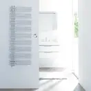 Полотенцесушитель електричний Zehnder Yucca Asym 1329х378 300 Вт, білий RAL 9016 (YAER-130-40/GD RAL 9016) (YAER-130-40_GD RAL 9016)