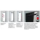 Мультифункціональний блок Zehnder Zenia 1000х450 1000/225 Вт, петлі зліва, чорний (ZENLB-100-045/X) (ZENLB-100-045_X)