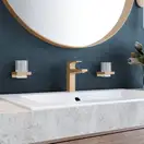 Склянка підвісна Hansgrohe AddStoris, Brushed Bronze/скло (41749140)