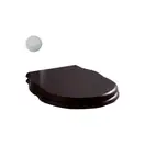 CPV13NFC Кришка Windsor,soft close, горіх/хром, Cielo (CPV13NFC)