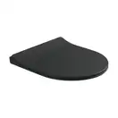Кришка для унітазу Flaminia APP 42x37 h2.5 cм, slim short soft-closing, Carbone (APCW07) (APCW07CAR)
