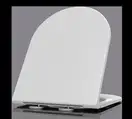 Сидіння-кришка для унітазу Mixxus Premium SEAT COVER ELLIPSE-BEVEL-WAVE-2001 з мікроліфтом 463х361х (MP6609)