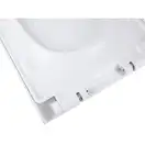 Сиденье для унитаза Qtap (Tern) с микролифтом Slim QT99HY2238W