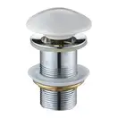 Донный клапан без перелива MEXEN KLIK-KLAK WHITE, с керамической крышкой (MEX-79910-25)